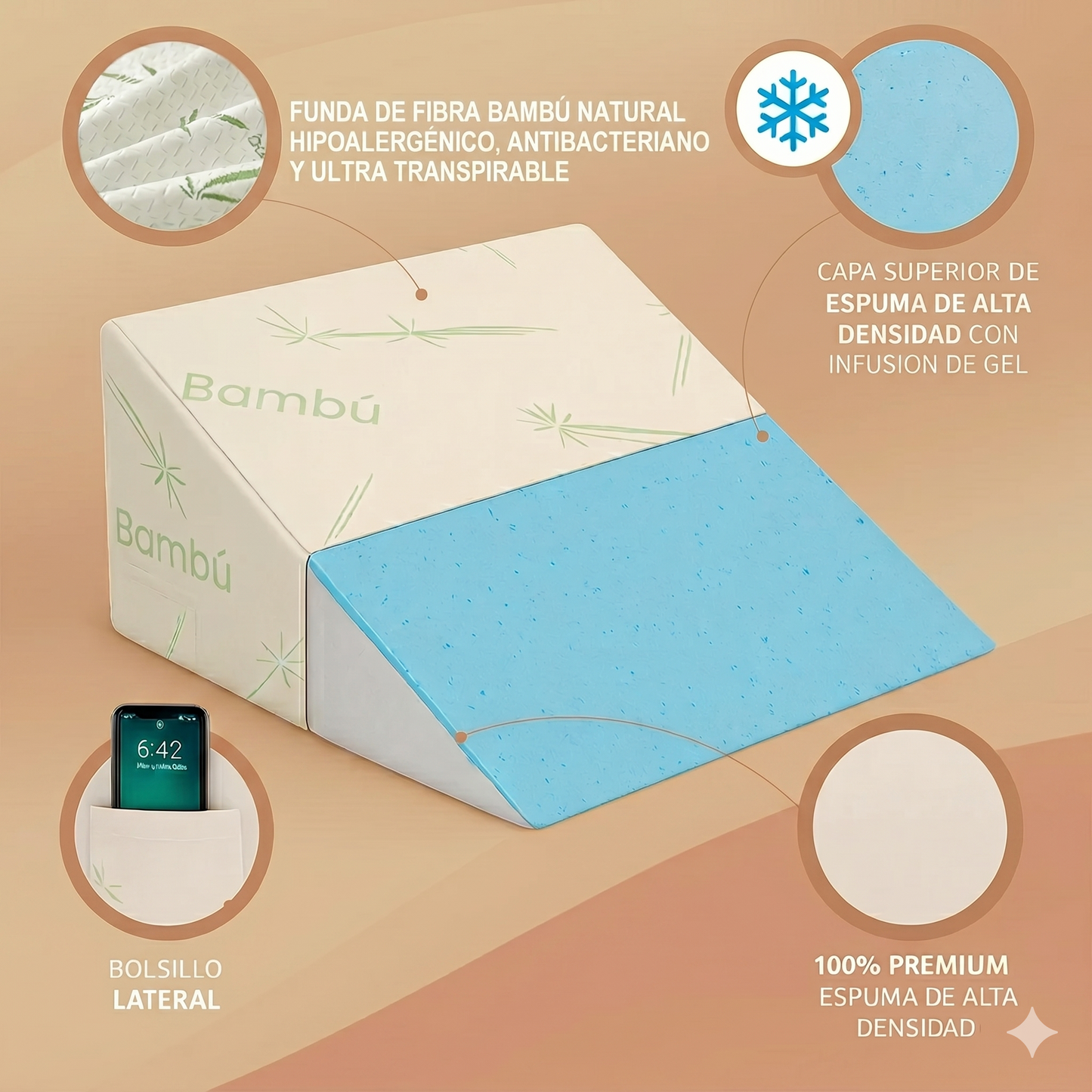 Anti-Reflux Wedge Pillow