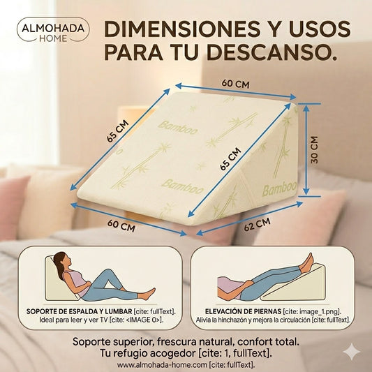 Almohada Cuña Anti-Reflujo